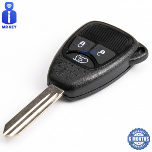 Car Key Cover With 3 Buttons for CHRYSLER DODGE JEEP