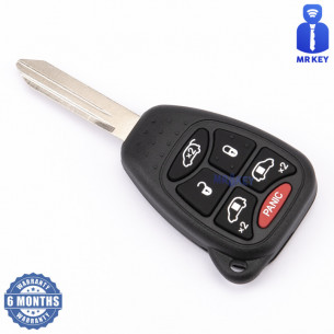 Chrysler Car Key Cover with 6 Buttons