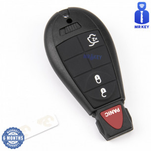 Cheie cu telecomandă 3714555J60 cu electronică pentru Chrysler/ Dodge