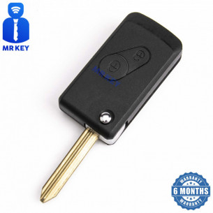 Citroen Key Conversion Kit With 2 Buttons