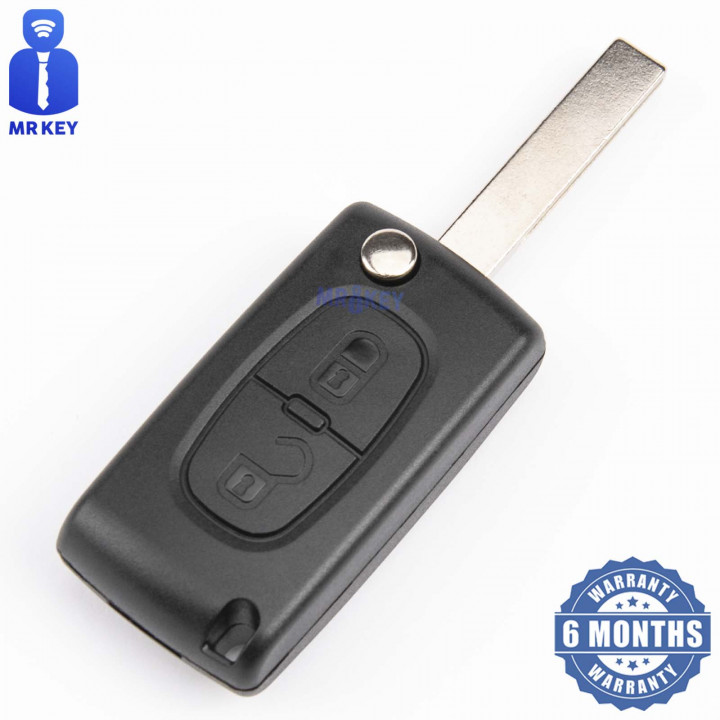 Κλειδί αυτοκινήτου με 2 κουμπιά για Citroen