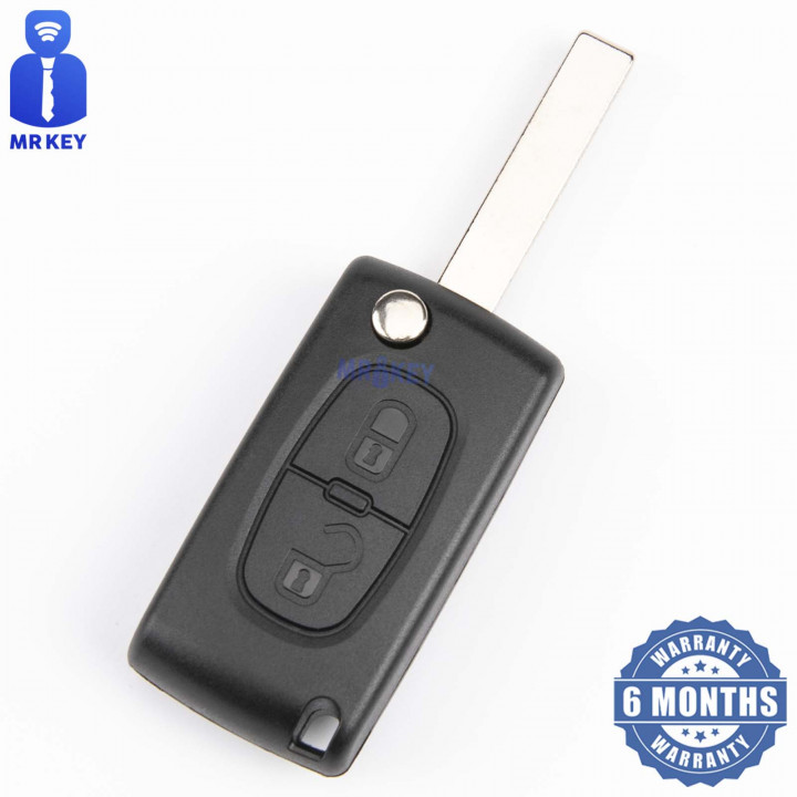 Κλειδί αυτοκινήτου με 2 κουμπιά για Citroen