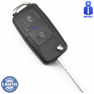 Κάλυμμα κλειδιού αυτοκινήτου με 2 κουμπιά για VW