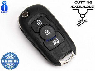 Schlüssel Gehäuse für Opel mit 3 Tasten