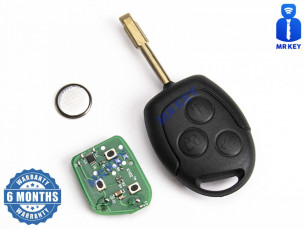 Ford Car Key 98AG 15K601 AB With Electronics