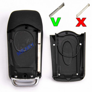 Ford Schlüssel Aktualisierung/ Umbausatz mit 3 Tasten