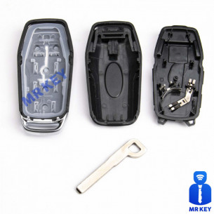 Schlüssel Gehäuse für Ford mit 4 Tasten