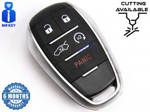 Car Key Shell With 5 Buttons for Alfa Romeo
