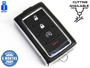 Keyless Key Shell With 4 Buttons for Jeep