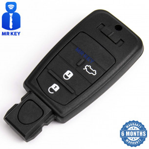 Fiat Flip Key Cover with 3 Buttons