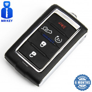 Keyless Key Shell With 5 Buttons for Jeep