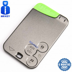 Key Cover Smart Card with 3 Buttons for Renault