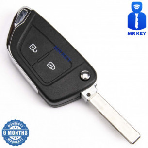 Key Cover Upgrade Kit For Peugeot With 2 Buttons
