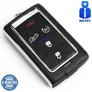 Keyless Key Shell With 5 Buttons for Jeep