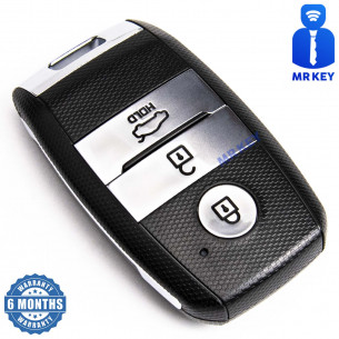 KIA Key Cover With 3 Buttons