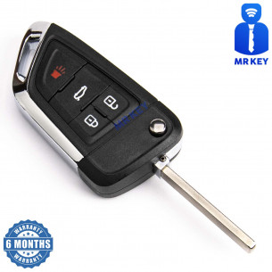 Key Conversion Kit With 4 Buttons for Opel