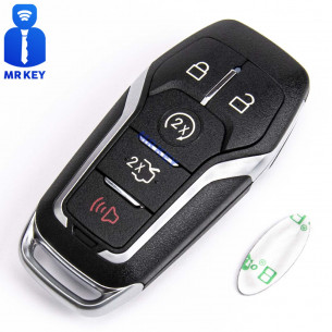 Keyless Key Shell With 5 Buttons for Ford