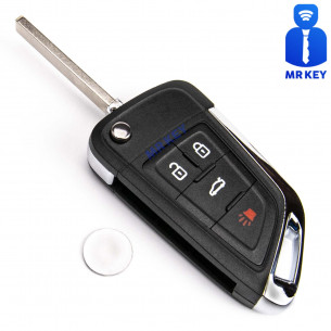Key Conversion Kit With 4 Buttons for Opel