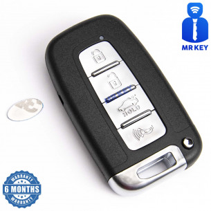 Key Cover With 4 Buttons for Kia