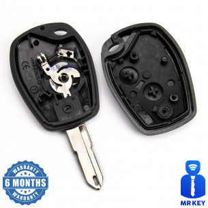 Κέλυφος κλειδιού αυτοκινήτου με 2 κουμπιά για Dacia / Renault / Opel