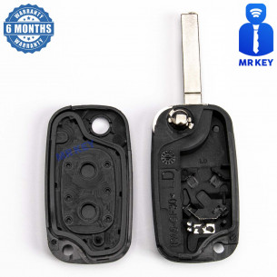 Key Cover With 2 Buttons for Renault