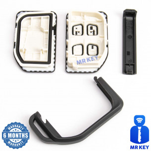 Key Cover for Volvo Truck With 4 Buttons