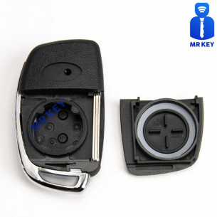 Hyundai Flip Key Cover With 3 Buttons