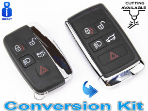 Jaguar Key Conversion Kit / Upgrade With 5 Buttons
