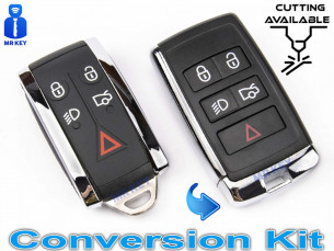 Jaguar Key Upgrade/ Conversion kit with 5 Buttons