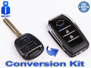 Key Conversion Kit For Toyota With 2 Buttons