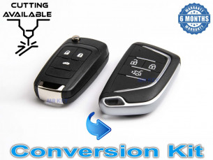Clé Kit de conversion pour Opel avec 3 boutons