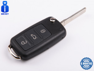 Schlüssel Gehäuse für VW mit 3 Tasten