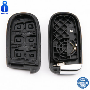 Key Cover With 4 Buttons for Fiat Chrysler Jeep
