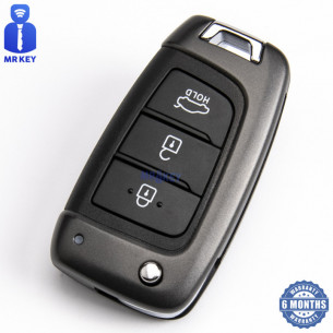 Κάλυμμα κλειδιού για Hyundai με 3 κουμπιά