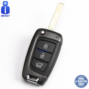 Key Cover for Hyundai With 3 Buttons