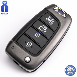 Key Cover for Hyundai With 4 Buttons