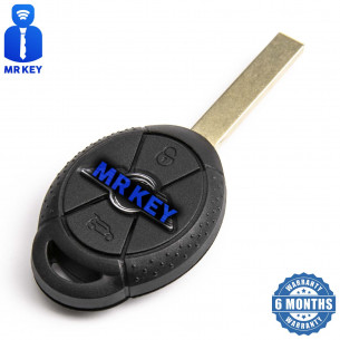 MINI Car Key Shell With 3 Buttons