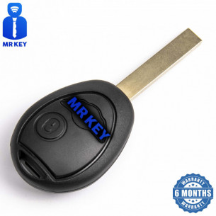 MINI Car Key Shell With 2 Buttons