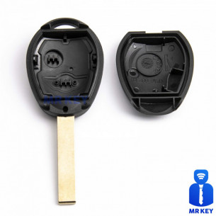 Κέλυφος κλειδιού αυτοκινήτου με 2 κουμπιά για MINI