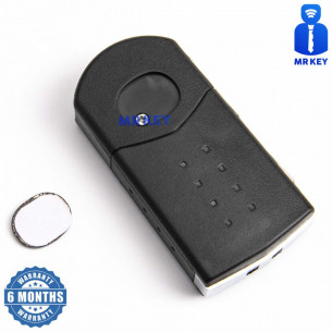 Mazda Flip Key Case With 3 Buttons