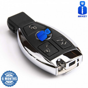 Cheie Auto Mercedes 433Mhz cu 3 Butoane și Electronică
