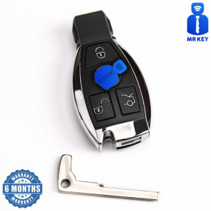Mercedes Remote Car Key 433Mhz with 3 Buttons and Electronics