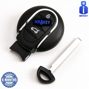 Mini Remote Key Case With 3 Buttons