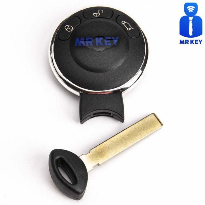 Mini Remote Key Cover With 3 Buttons