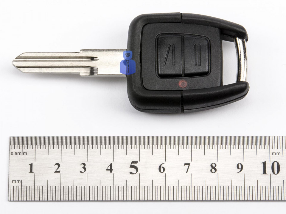 Schlüssel Gehäuse Opel mit 2 Tasten