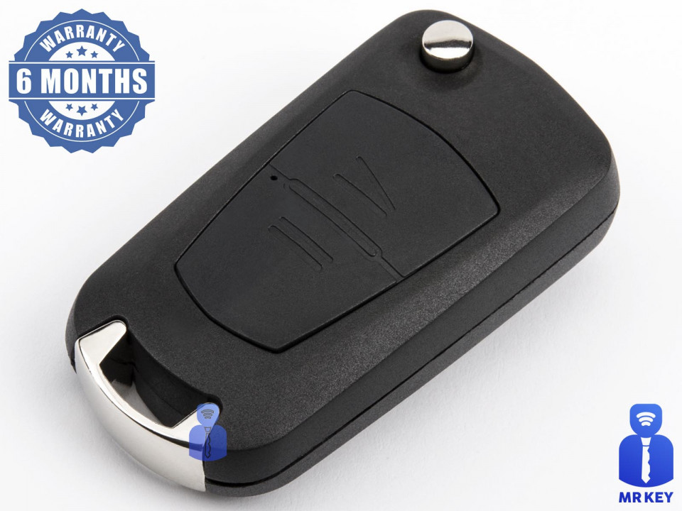 Opel Key Upgrade / Conversion Kit With 2 Buttons