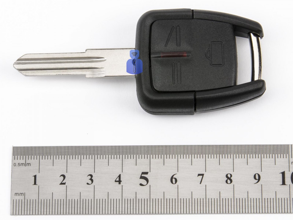 Κέλυφος κλειδιού αυτοκινήτου με 3 κουμπιά για Opel