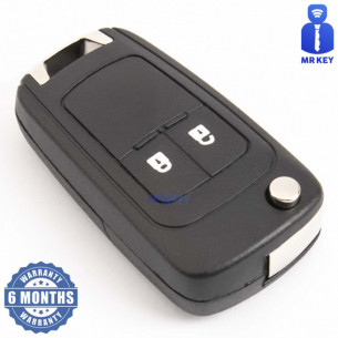 Opel Car Key Cover With 2 Buttons