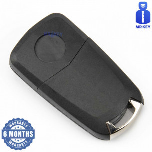 Opel Flip Key Shell With 3 Buttons