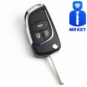 Opel Schlüssel Umbausatz mit 3 Tasten